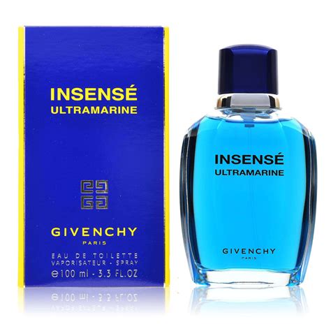 givenchy insense eau de toilette|Givenchy intense ultramarine.